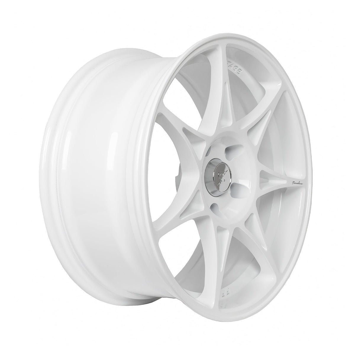 Foushee 18x8.5 +35mm 5x114.3 CB: 73.1 Color: White