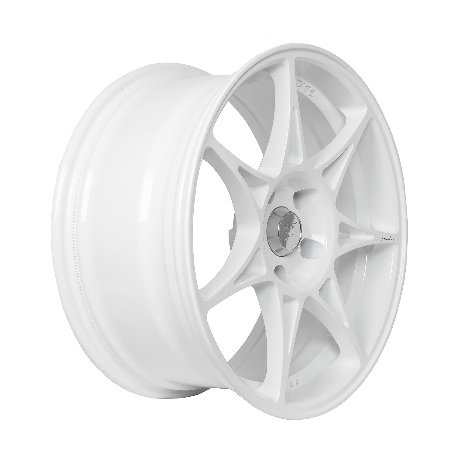 Foushee 18x8.5 +35mm 5x100 CB: 73.1 Color: White