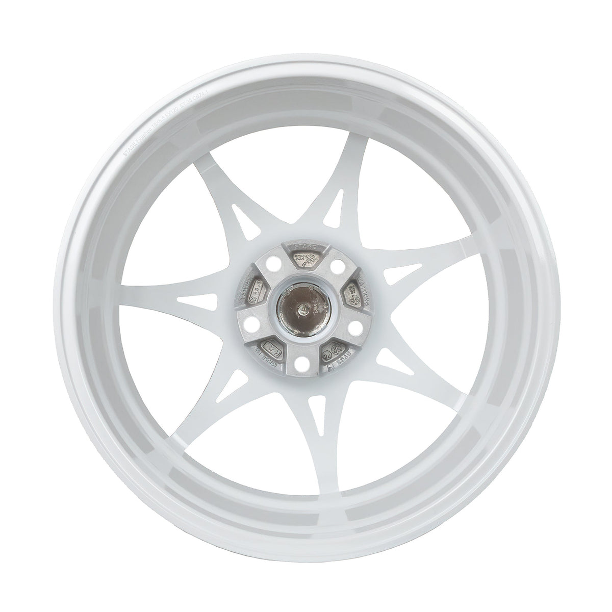 Foushee 18x8.5 +42mm 5x108 CB: 67.1 Color: White
