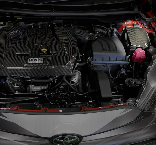 HKS DryCarbon Fuse Box Cover GR Yaris