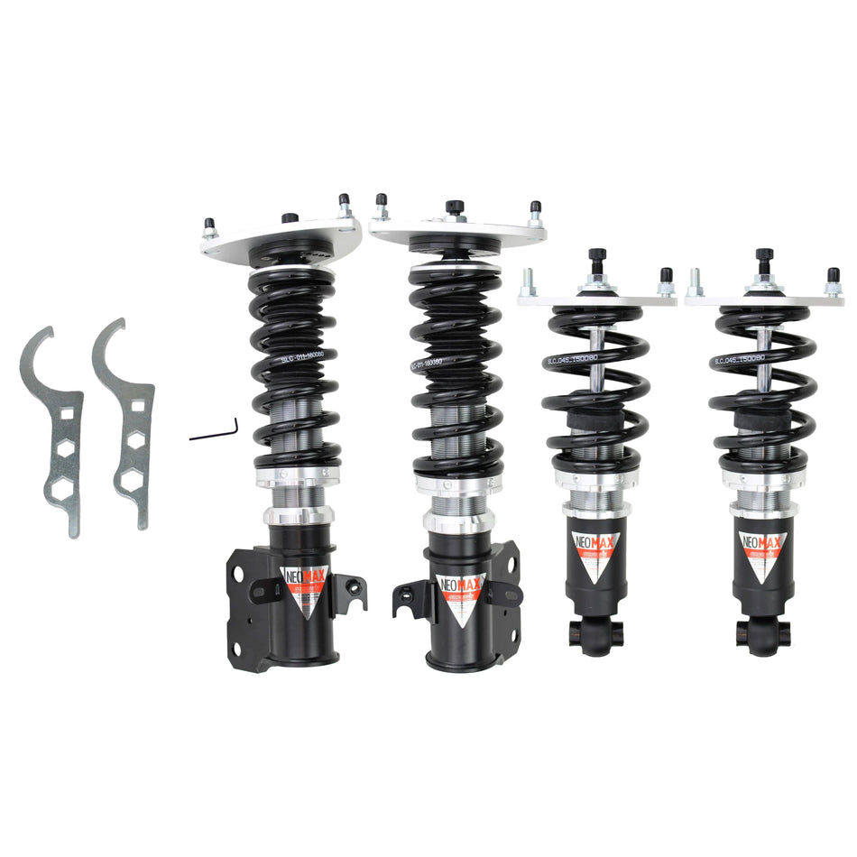 Silver's NEOMAX Adjustable Performance Coilovers 2015-2021 Subaru WRX - Saikospeed