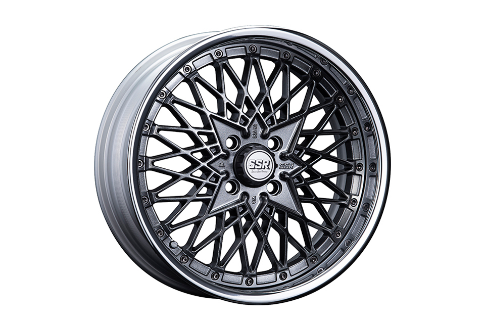 SSR Formula Mesh 19x9 +37 5/114.3 Titan Silver Wheel