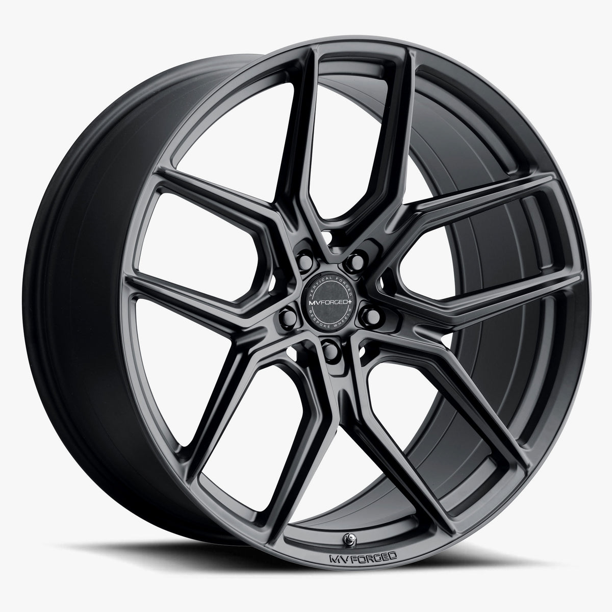 ESR Wheels 20X9.5 MVF5 Custom Offset Custom Pcd Satin Black