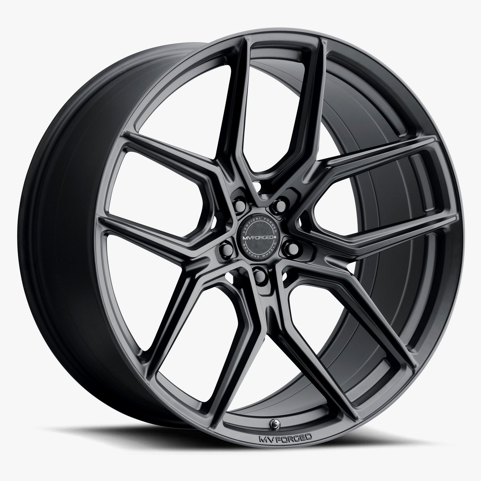 ESR Wheels 22X9.5 MVF5 Custom Offset Custom Pcd Satin Black