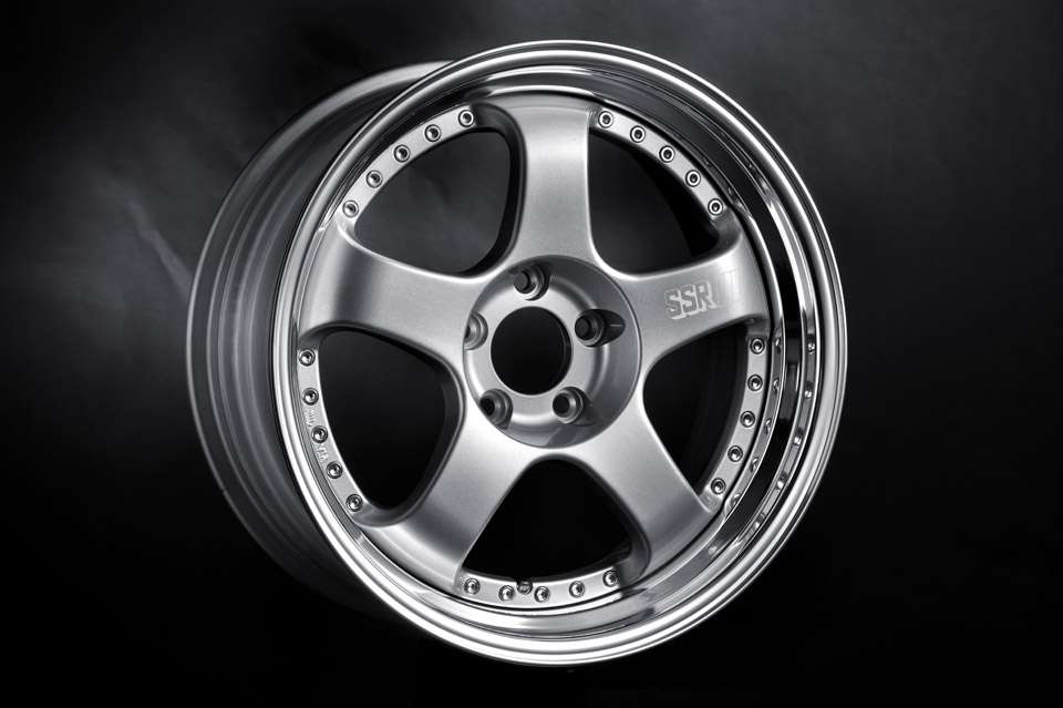 SSR Professor SP1 18x9.5 +18 NR 5/114.3 High Bright Silver Wheel