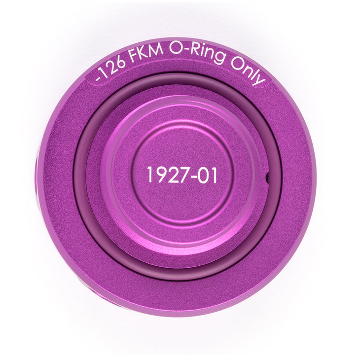 Acuity Instruments Podium Oil Cap For Hondas/Acuras  - Purple
