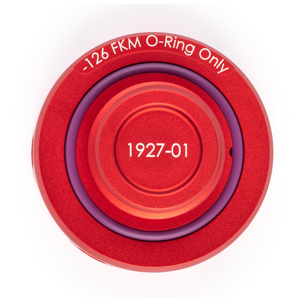 Acuity Instruments Podium Oil Cap For Hondas/Acuras  - Red