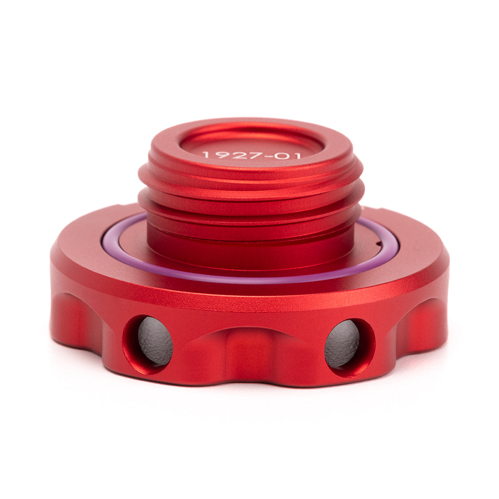 Acuity Instruments Podium Oil Cap For Hondas/Acuras  - Red