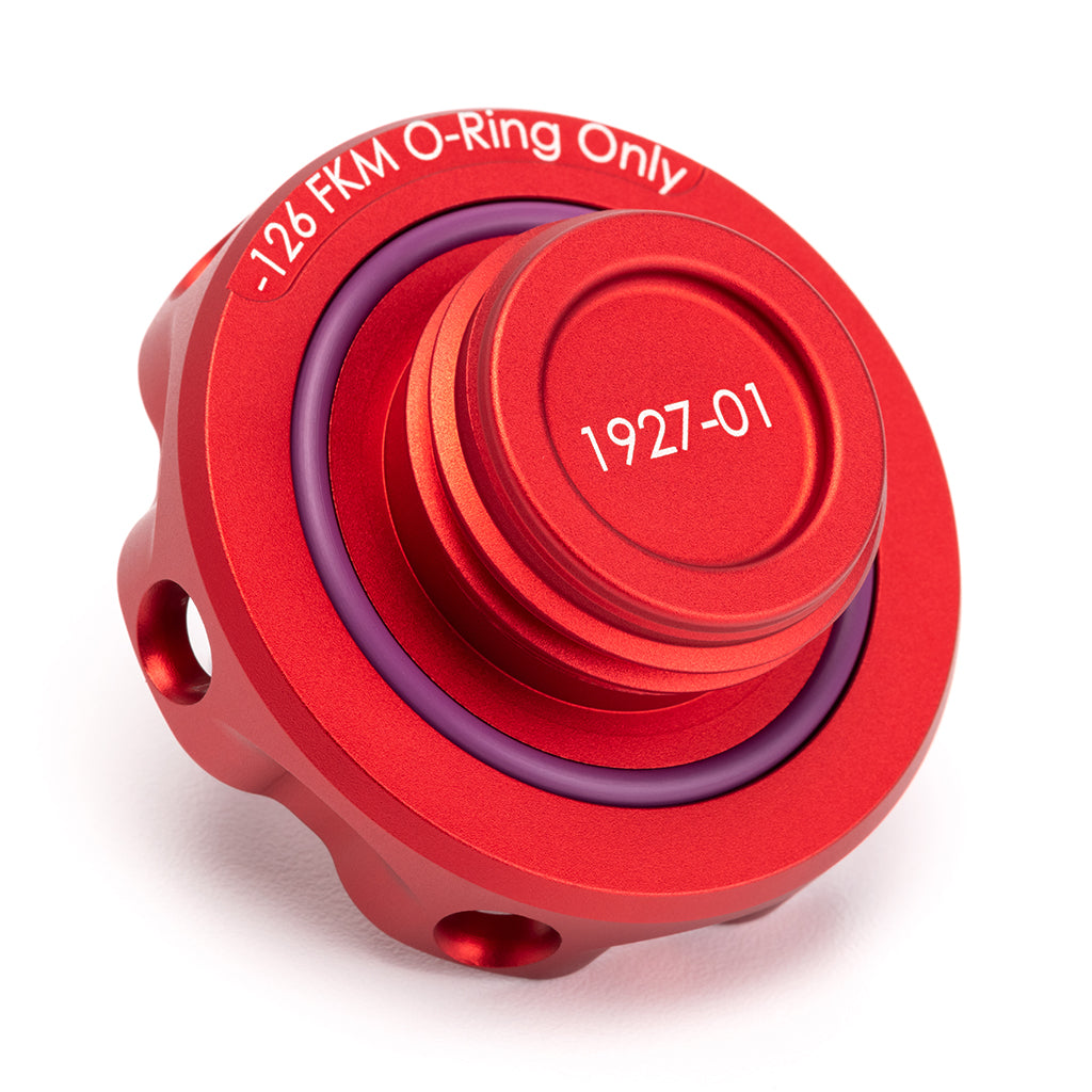 Acuity Instruments Podium Oil Cap For Hondas/Acuras  - Red