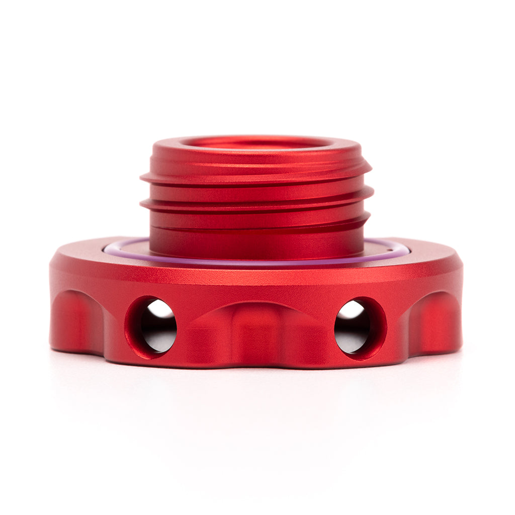 Acuity Instruments Podium Oil Cap For Hondas/Acuras  - Red