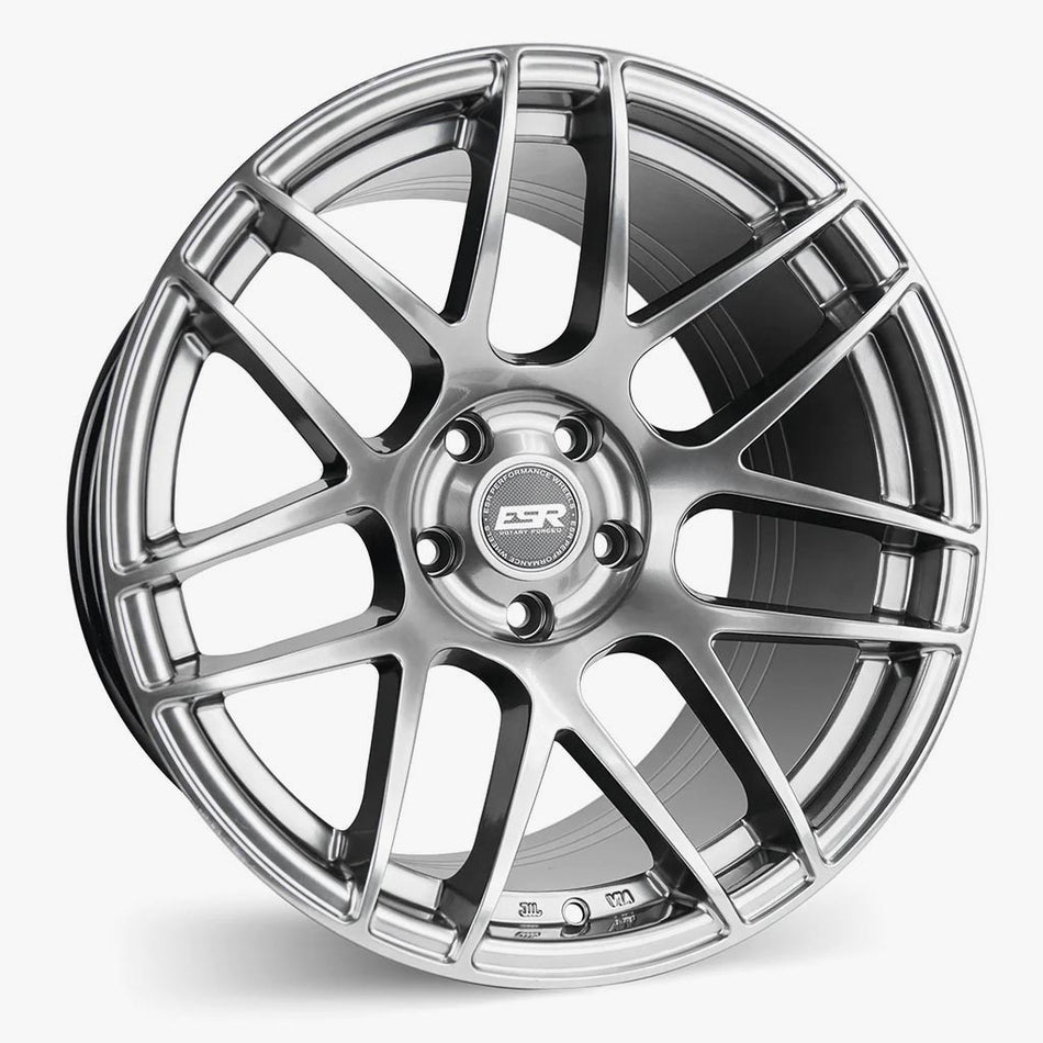 ESR Wheels 18X9.5 5X100 +22 72.56 HYPER BLACK RF1 89550022 RF1HB