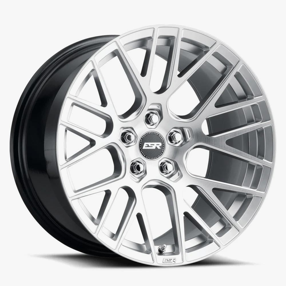 ESR Wheels 20X10.5 5X114.3 +40 72.56 BRUSHED HYPER SILVER RF11 00551440 RF11BHS