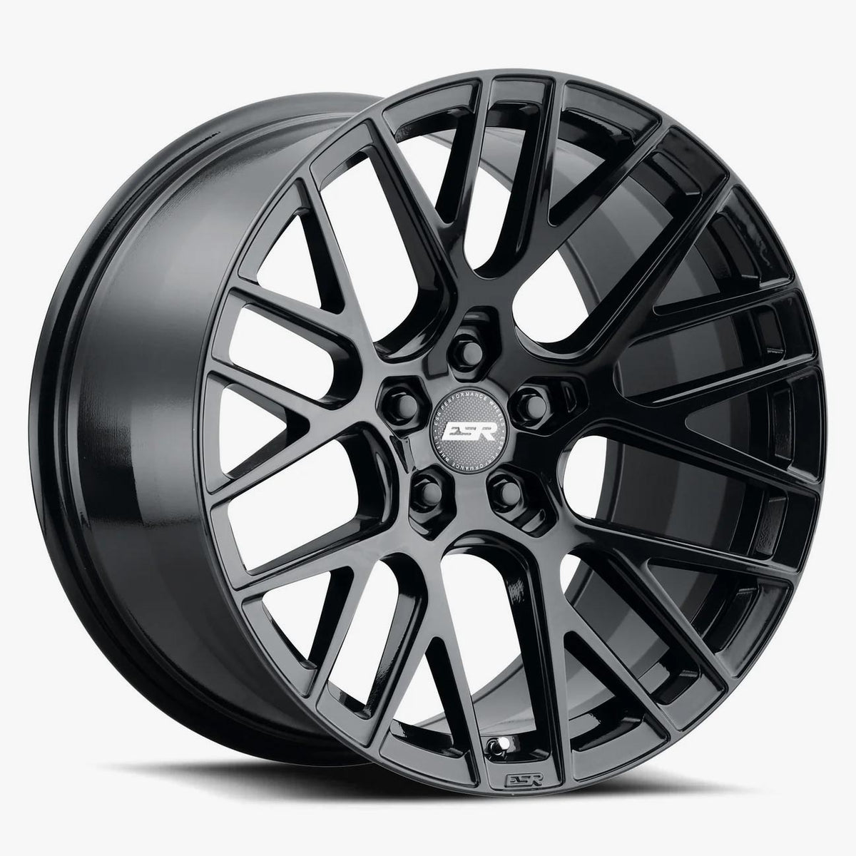 ESR Wheels 18X9.5 5X114.3 +22 72.56 GLOSS BLACK RF11 89551422 RF11GBLK