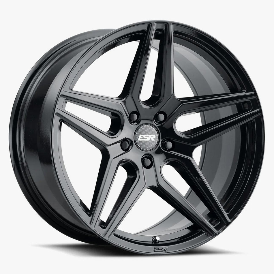 ESR Wheels 18X8.5 5X100 +30 72.56 GLOSS BLACK RF15 88550030 RF15GBLK