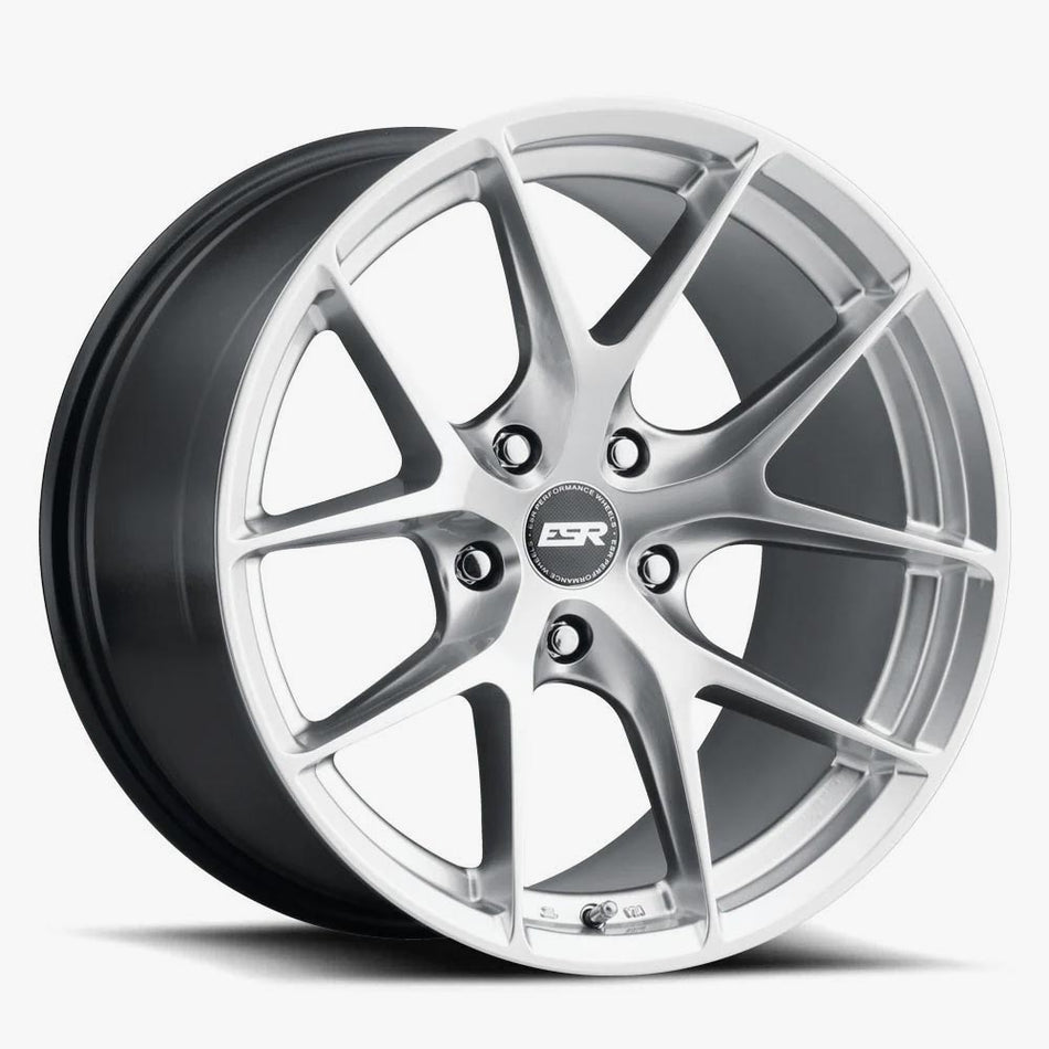 ESR Wheels 18X8.5 5X120 +30 72.56 HYPER SILVER RF2 88551430 RF2HS 5X120