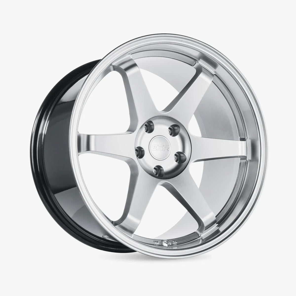 ESR Wheels 18X10.5 5X120 +22 72.56 HYPER SILVER SR07 80551422 SR07HS 5X120