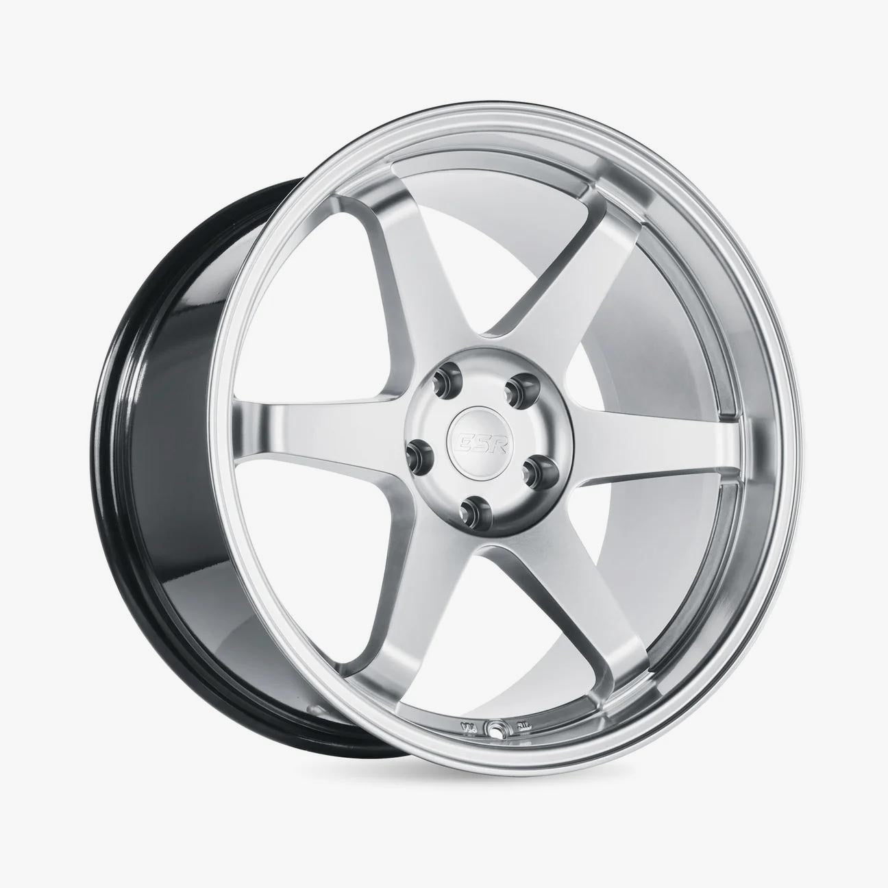 ESR Wheels 18X10.5 5X112 +22 72.56 HYPER SILVER SR07 80551422 SR07HS 5X112