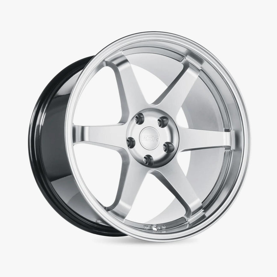 ESR Wheels 18X10.5 5X112 +22 72.56 HYPER SILVER SR07 80551422 SR07HS 5X112