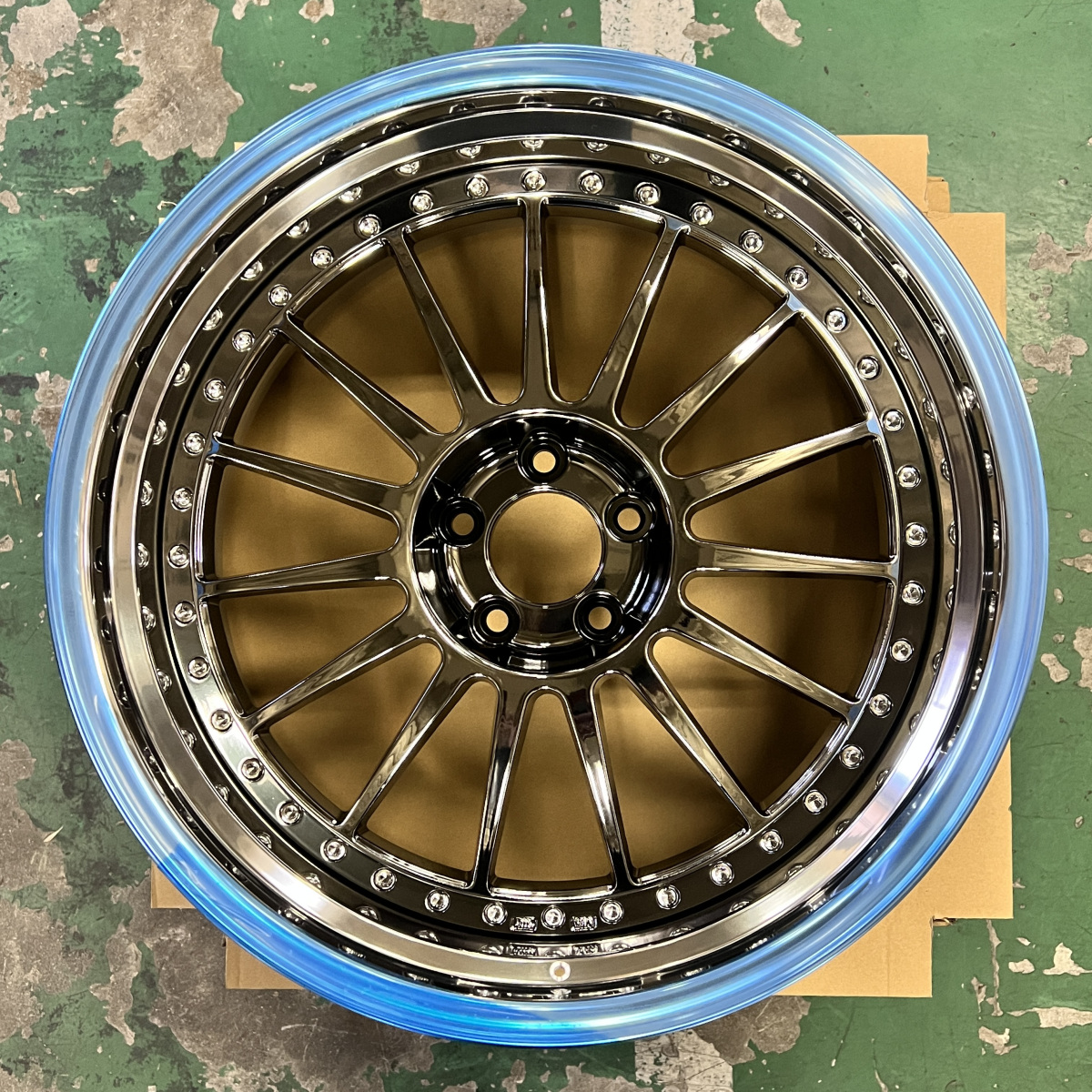 SSR Professor TF1 19x11.5 +05 SL 5/114.3 Super Black Coat (SBC) Wheel