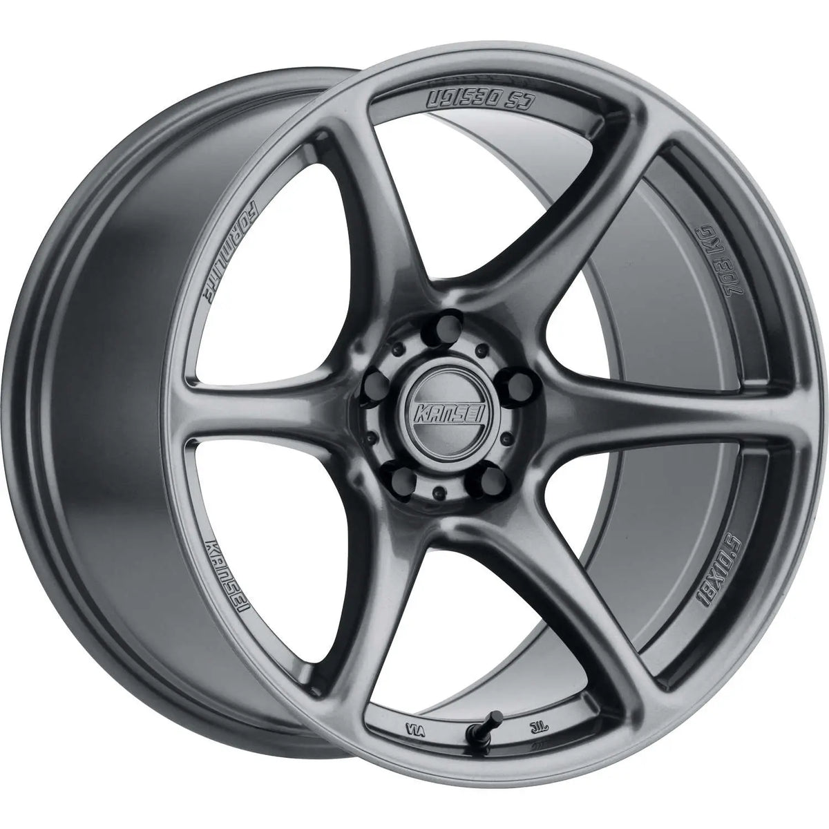 Kansei K11G Tandem 18x9.5in / 5x100 BP / 22mm Offset / 73.1mm Bore - Gunmetal Wheel