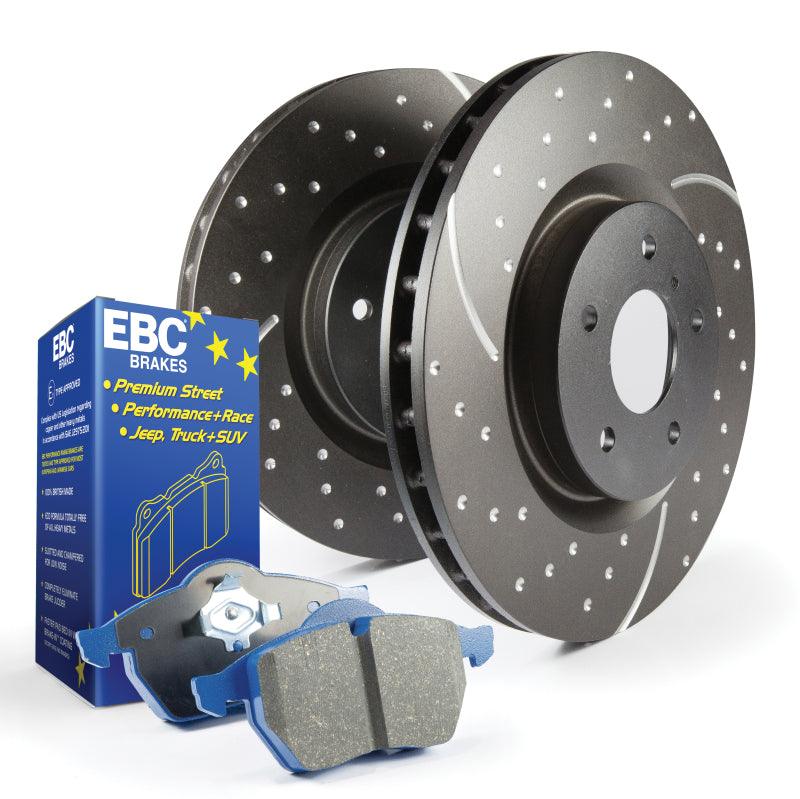 EBC S6 Kits Bluestuff Pads and GD Rotors - Saikospeed