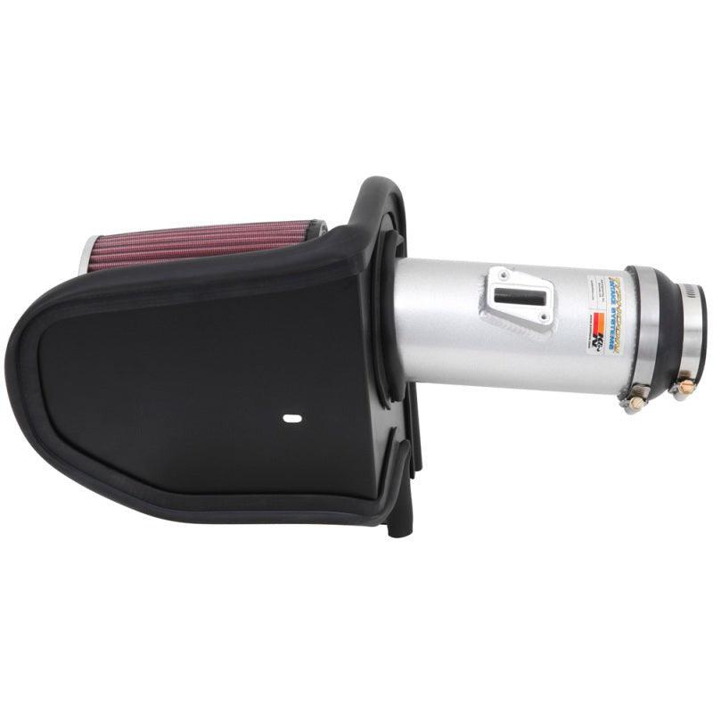 K&N 13-14 Honda Accord 3.5L V6 69 Series Typhoon Air Intake System - Silver Cold Air Intake Kit - Saikospeed