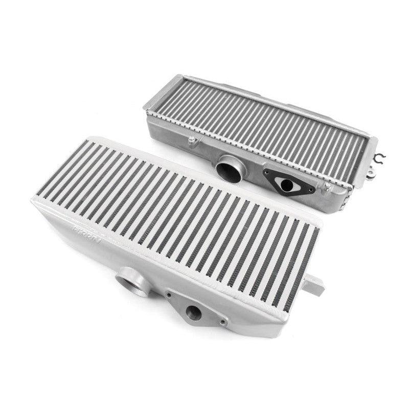 Perrin 08-20 Subaru STI Top Mount Intercooler (TMIC) - Silver - Saikospeed