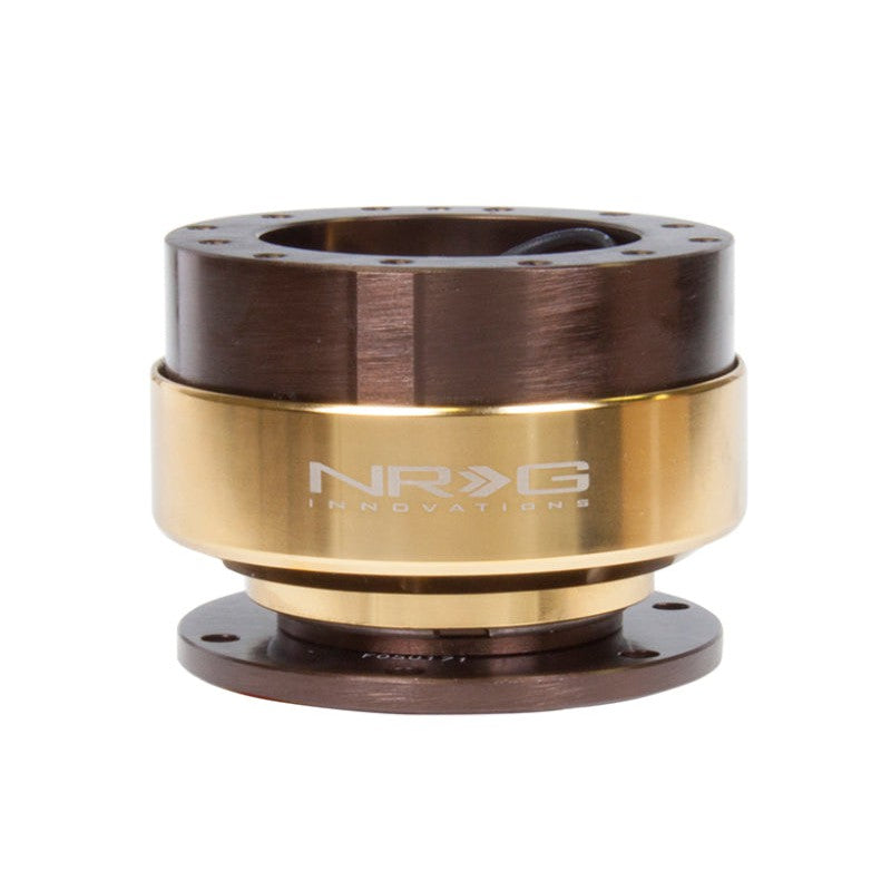 NRG Quick Release Gen 2.0 - Bronze Body / Chrome Gold Ring