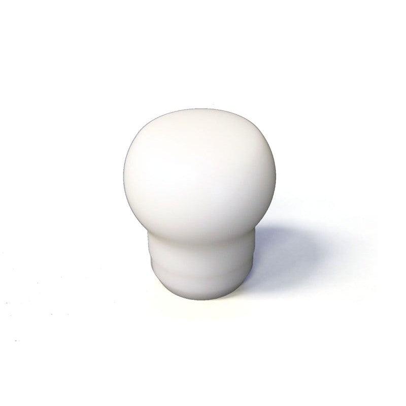 Fat Head Delrin Shift Knob (White): Universal 12x1.25 - Saikospeed