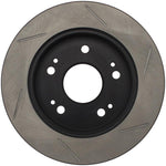 StopTech Power Slot Slotted 06-08 Honda Civic Si Rear Left Rotor - Saikospeed