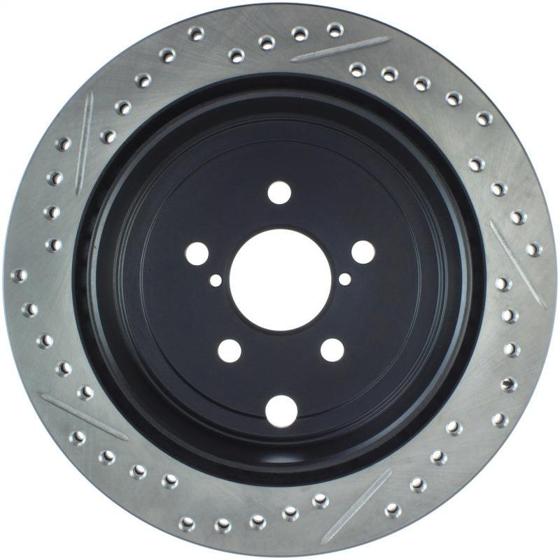 StopTech Slotted & Drilled Sport Brake Rotor - Saikospeed