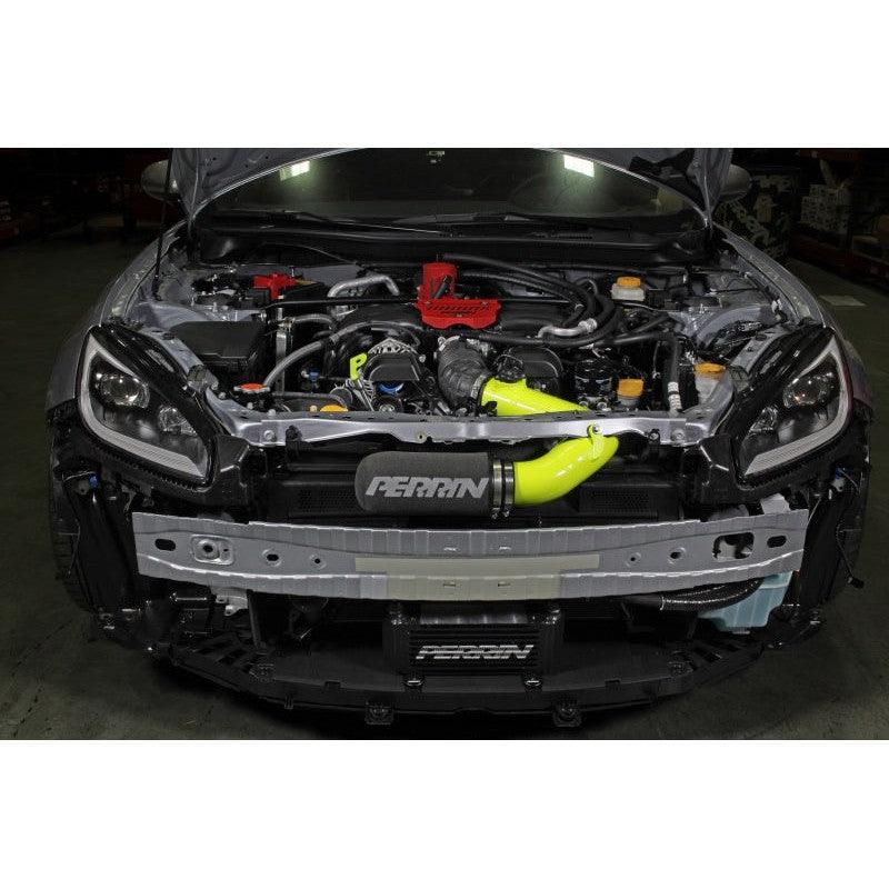 Perrin 22-23 Subaru BRZ/GR86 Cold Air Intake - Neon Yellow - Saikospeed