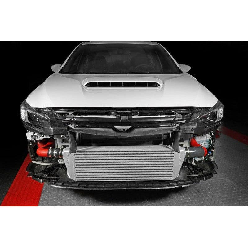 Perrin 22-23 Subaru WRX Front Mount Intercooler Kit (Red Tubes & Silver Core) - Saikospeed