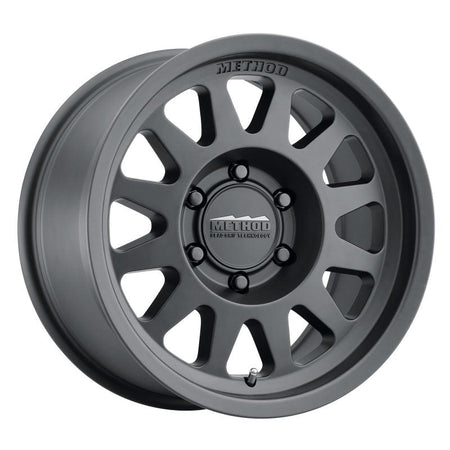 Method MR704 17x8.5 0mm Offset 5x5 71.5mm CB Matte Black Wheel - Saikospeed