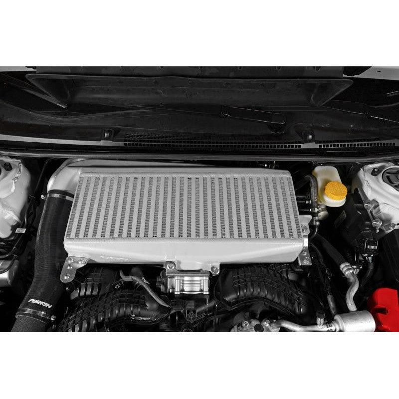 Perrin 22-23 Subaru WRX Top Mount Intercooler (TMIC) - Silver - Saikospeed