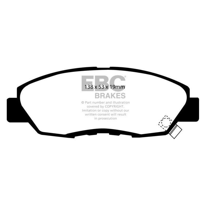 EBC 97 Acura CL 2.2 Greenstuff Front Brake Pads - Saikospeed