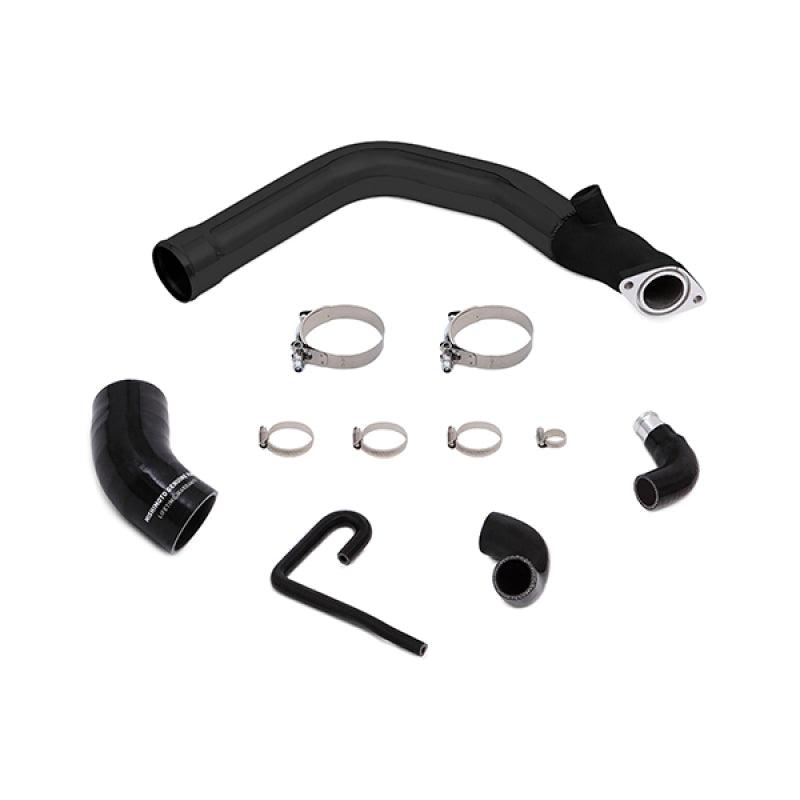 Mishimoto 2015 Subaru WRX Charge Pipe Kit - Wrinkle Black - Saikospeed