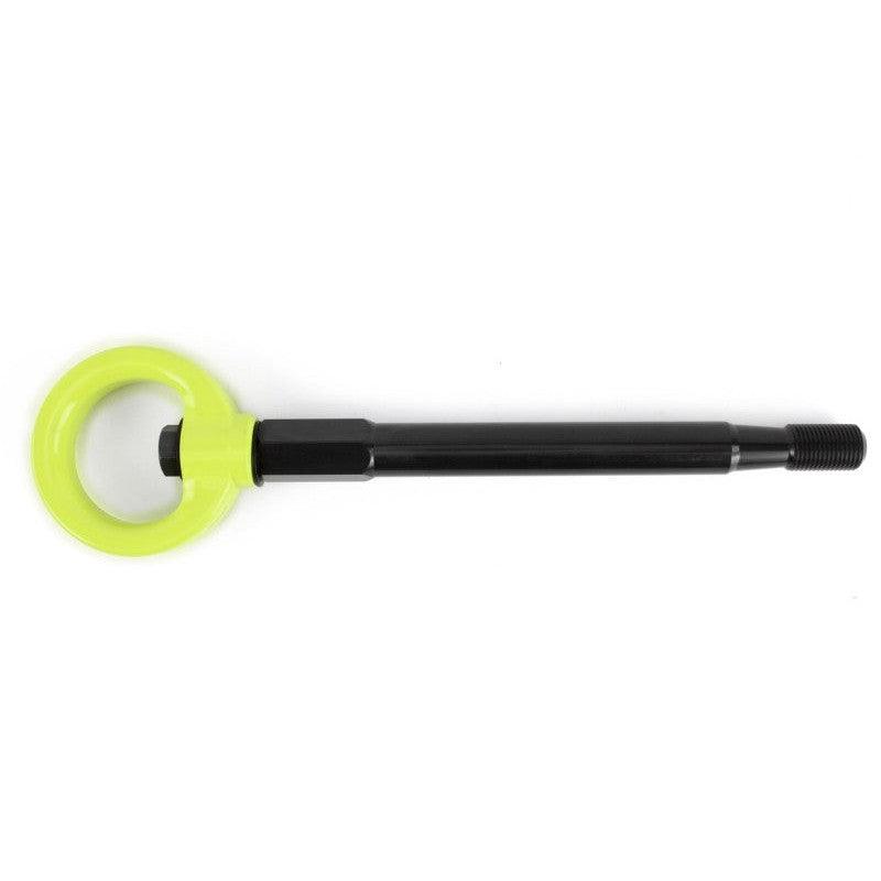 Perrin 08-14 Subaru WRX/STI Tow Hook Kit (Front) - Neon Yellow - Saikospeed