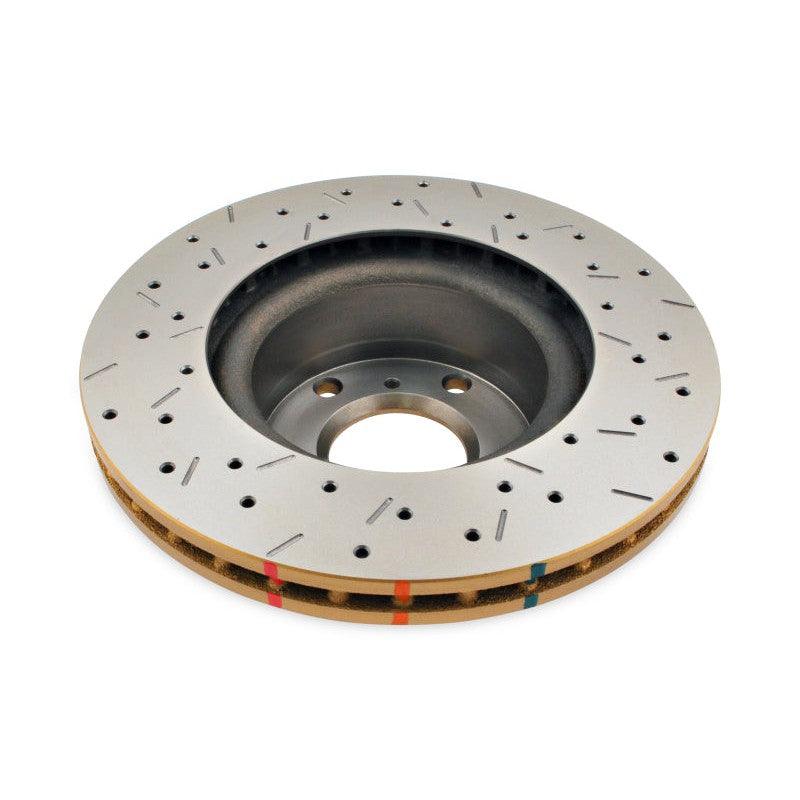 DBA 12+ Subaru/Scion BRZ/FR-S (US Spec)/ 08-13 WRX Rear Cross Drilled Slotted 4000 Series Rotor - Saikospeed