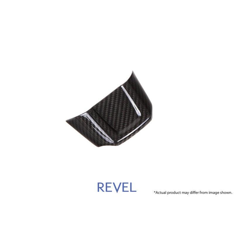 Revel GT Dry Carbon Steering Wheel Insert Lower Cover 15-18 Subaru WRX/STI - 1 Piece - Saikospeed
