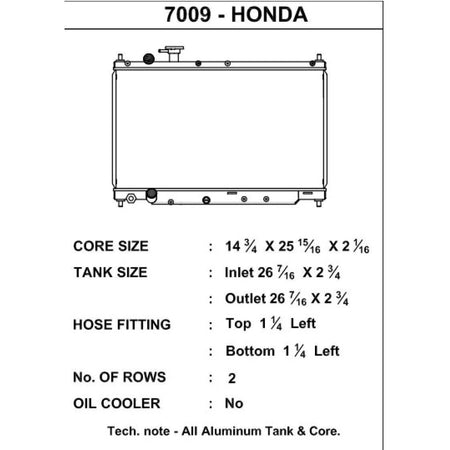 CSF 00-10 Honda S2000 Radiator - Saikospeed