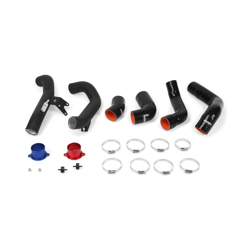 Mishimoto 2016+ Honda Civic 1.5T/Si Performance Intercooler Pipe Kit- Wrinkle Black - Saikospeed