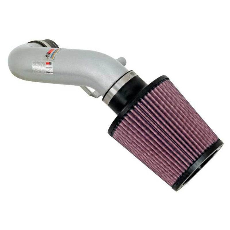 K&N 02 Acura RSX Silver Typhoon Short Ram Intake - Saikospeed