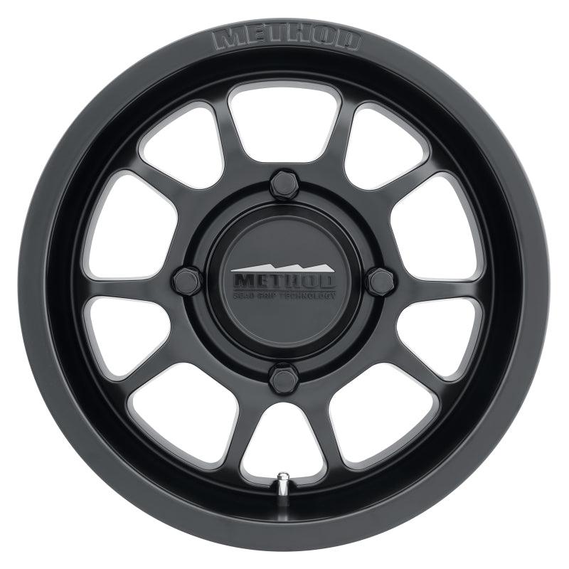 Method MR409 Bead Grip 14x7 / 4+3/13mm Offset / 4x156 / 132mm CB Matte Black Wheel - Saikospeed