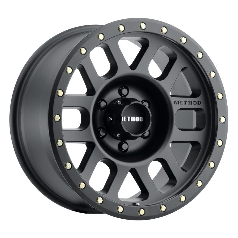 Method MR309 Grid 17x8.5 0mm Offset 6x135 94mm CB Matte Black Wheel - Saikospeed