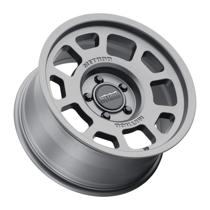 Method MR705 17x8.5 0mm Offset 5x5 71.5mm CB Titanium Wheel - Saikospeed