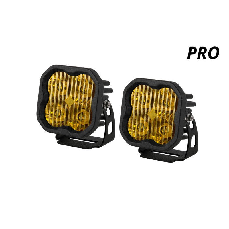 Diode Dynamics SS3 Pro ABL - Yellow SAE Fog Standard (Pair)