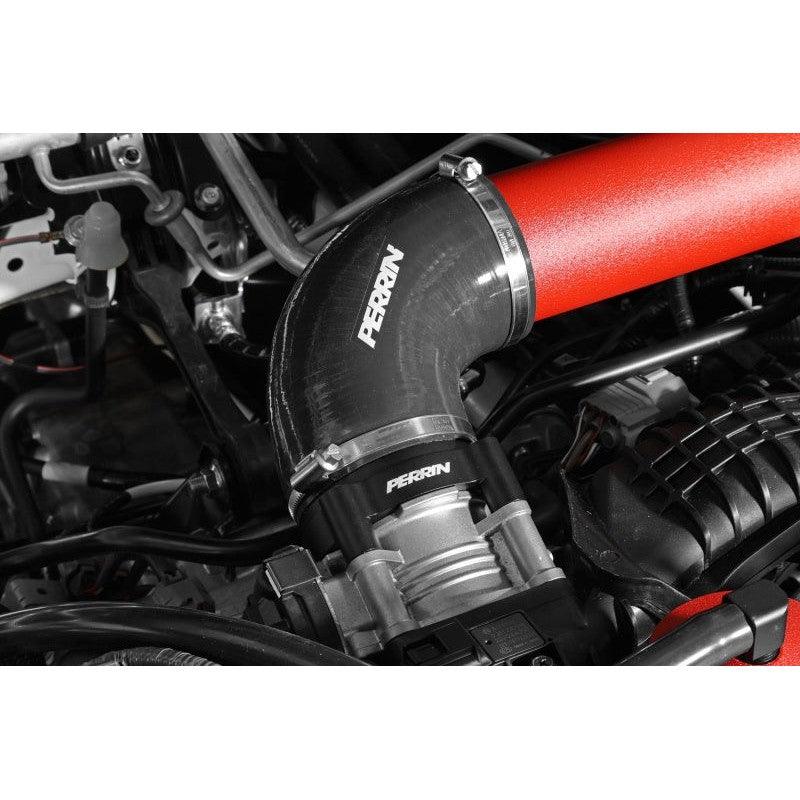 Perrin 22-23 Subaru WRX Front Mount Intercooler Kit (Red Tubes & Silver Core) - Saikospeed