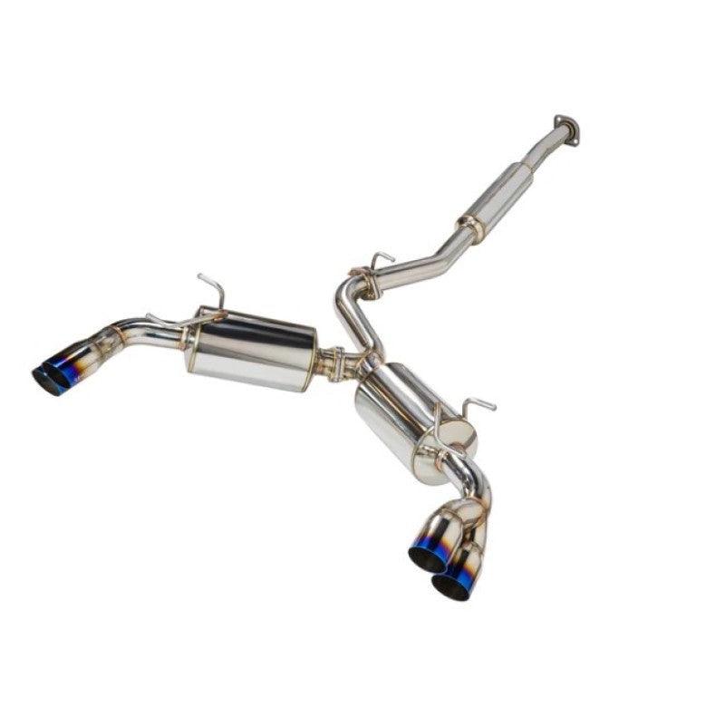 REMARK Sports Touring CatBack Exhaust, Toyota GR86 / Subaru BRZ 2022+, Burnt Stainless Tip - Saikospeed