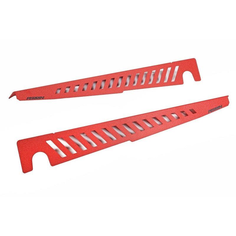 Perrin 22-23 Subaru WRX Fender Shroud Set - Red - Saikospeed